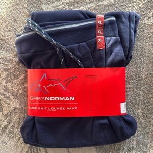 Greg Norman Navy Pajama Mens Knit Lounge Pant Size X-Large (37-39)